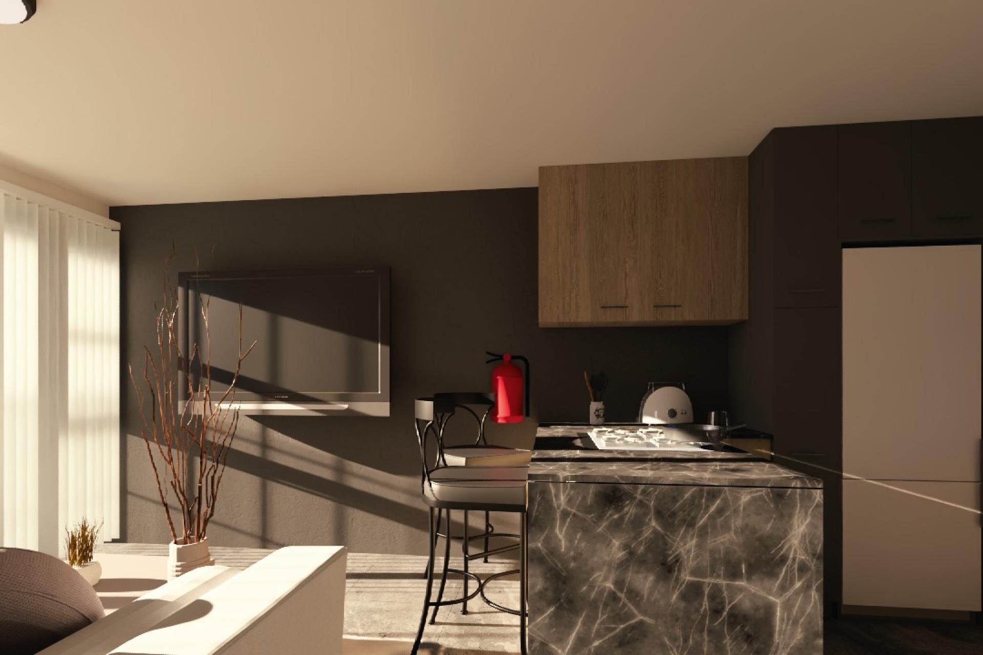 Virtual representation of approved apartments