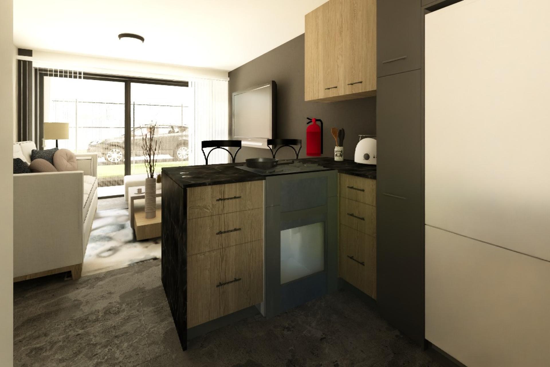 Virtual representation of approved apartments