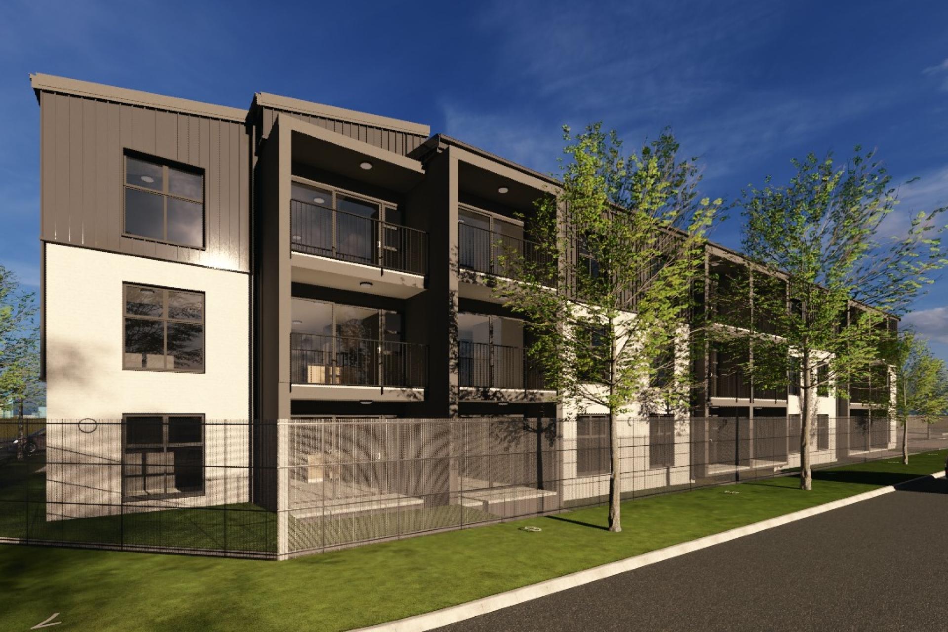 Virtual representation of approved apartments
